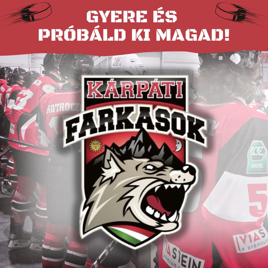 Emeld új szintre a jégkorongtudásod a Kárpáti Farkasoknál!