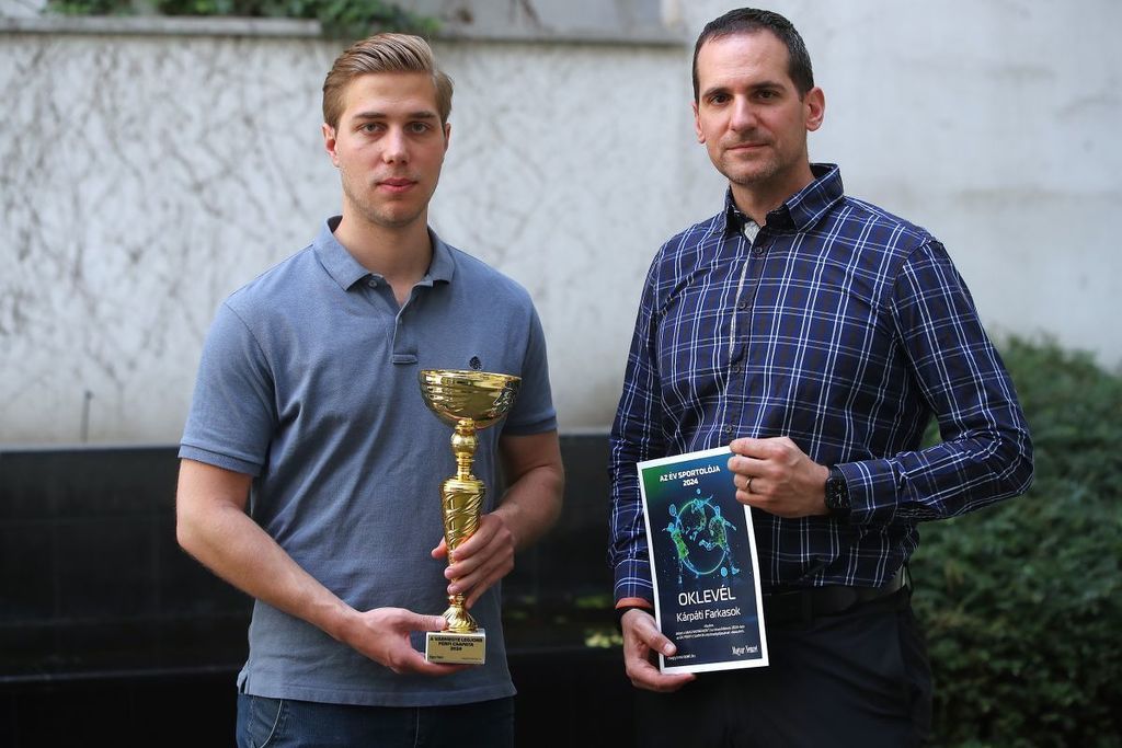 Pest vármegye legjobb férfi sportcsapata a Kárpáti Farkasok!