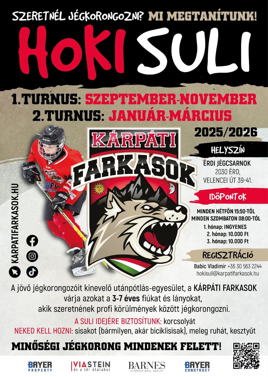 Folytatódik a Kárpáti Farkasok Hokisuli Program
