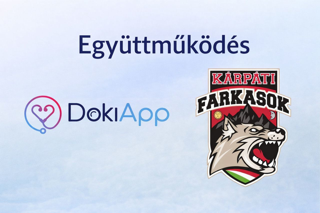 Együttműködésre lépett a Kárpáti Farkasok és a DokiApp!